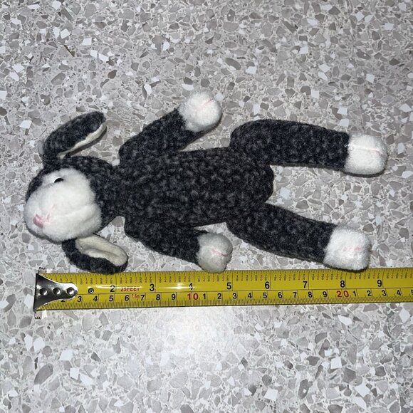 TY 1993 Attic Treasures LILLY THE LAMB With Red Velour Outfit Plush Stuffed Toy - Picture 7 of 15